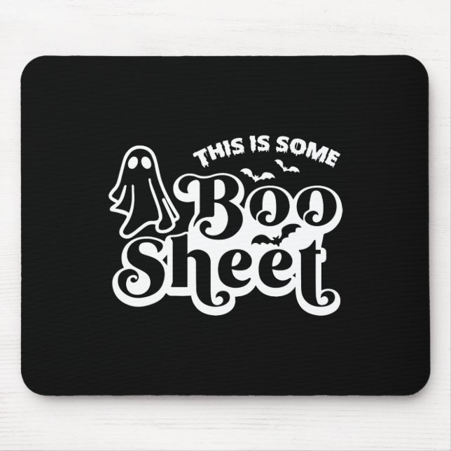 This is some boo sheet Halloween Ghost Funny for m Mouse Mat (Front)