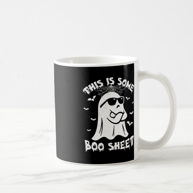 This Is Some Boo Sheet Halloween Ghost Funny Gift  Coffee Mug (Right)