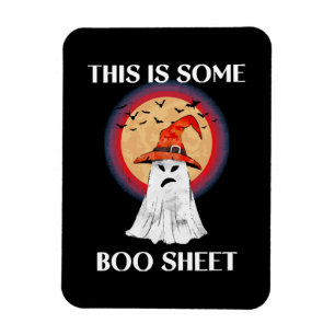 This Is Some Boo Sheet Halloween Ghost Funny Magnet