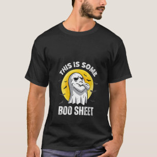 This Is Some Boo Sheet Halloween Ghost Funny Men W T-Shirt