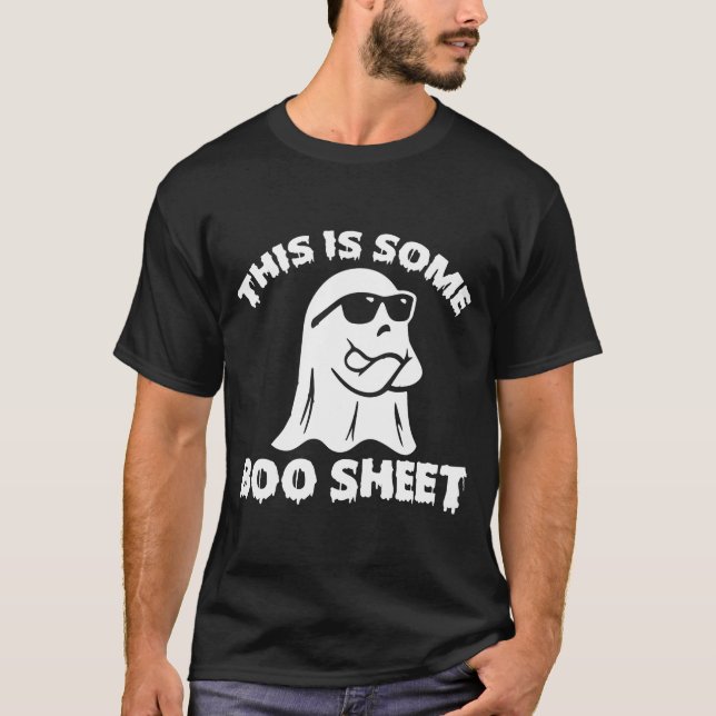 This is Some Boo Sheet Halloween T-Shirt (Front)