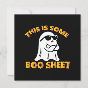 This is some boo sheet invitation