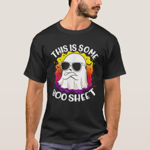 This Is Some Boo Sheet Retro Halloween Costume Men T-Shirt