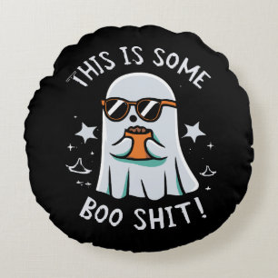 This is Some Boo Sheet Round Cushion