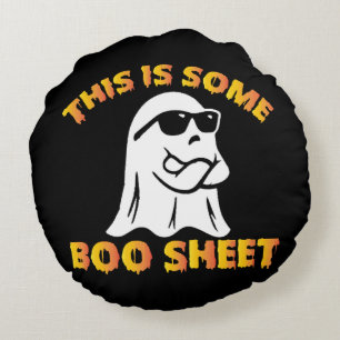 This is some boo sheet round cushion