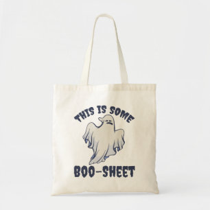 This is some Boo Sheet Sassy Ghost Tote Bag