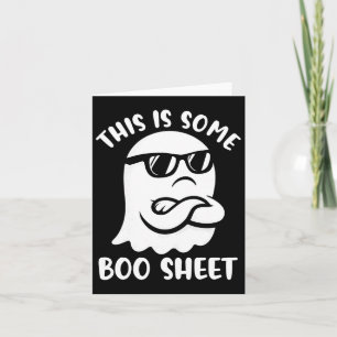 This Is Some Boo Sheet Shirt Women Men Kids Ghost  Card