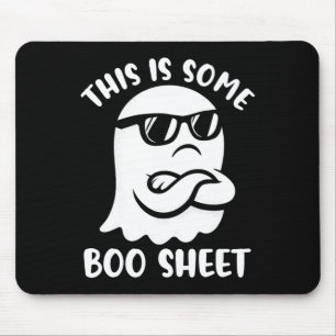 This Is Some Boo Sheet Shirt Women Men Kids Ghost Mouse Mat