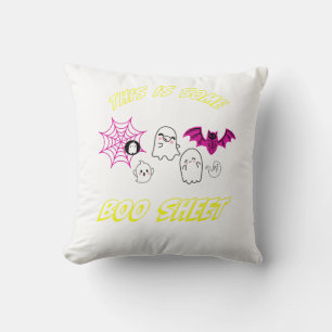 This Is Some Boo Sheet – Spooky Halloween Sarcasm Cushion