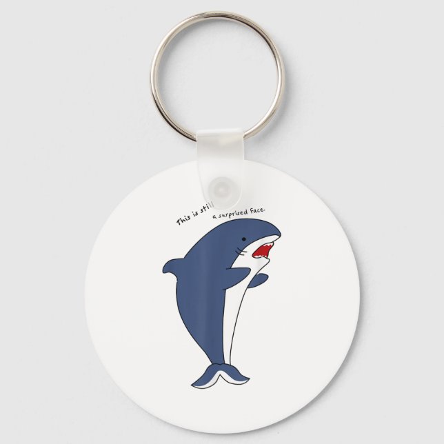 This Is Still A Surprised Face _2  Key Ring (Front)