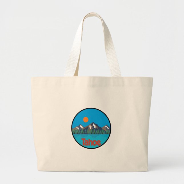 THIS IS TAHOE LARGE TOTE BAG (Front)