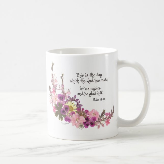 This is the day, Psalm 118:24 Coffee Mug (Right)