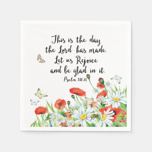 This is the Day the Lord has Made Napkin