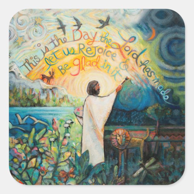 This is the Day the Lord has Made sticker (Front)