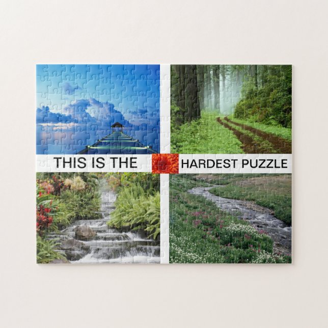 'This is the hardest puzzle' puzzle (Horizontal)