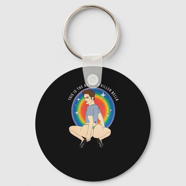 This Is The Of A Killer  Key Ring (Front)