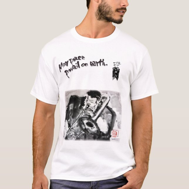 This is the original T-shirt of Matsumoto Ruku, a  (Front)