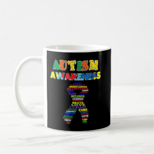 This is the perfect advocacy shirt gift for autism coffee mug