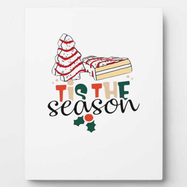 This Is The Season Christmas Plaque (Front)