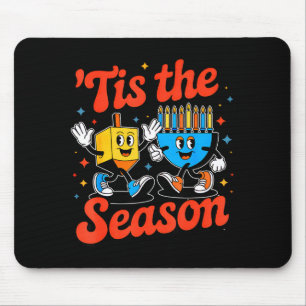 This Is The Season Happy Hanukkah Funny Jewish Cha Mouse Mat
