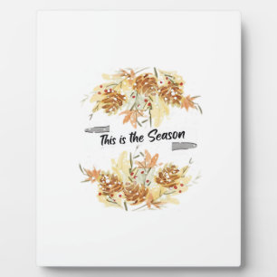 This Is The Season Pine Design Holiday Christmas C Plaque