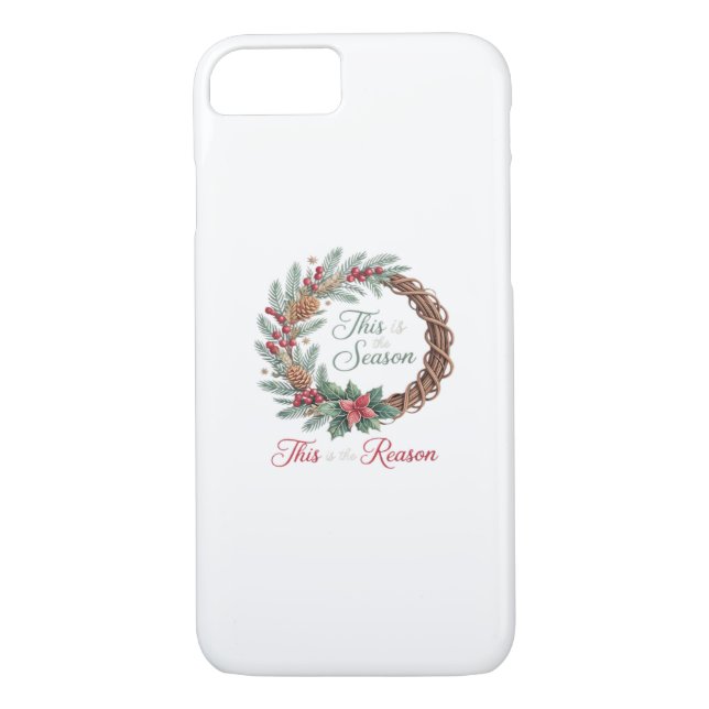 This Is The Season This Is The Christian Christmas Case-Mate iPhone Case (Back)