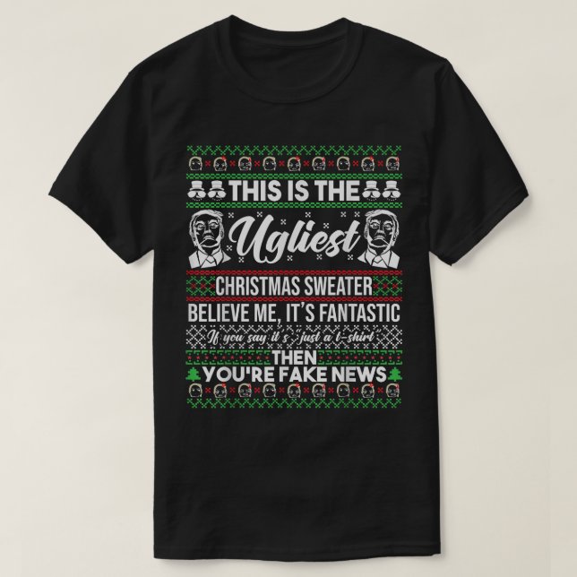 This is the Ugliest Christmas Sweater Ugly Christm (Design Front)
