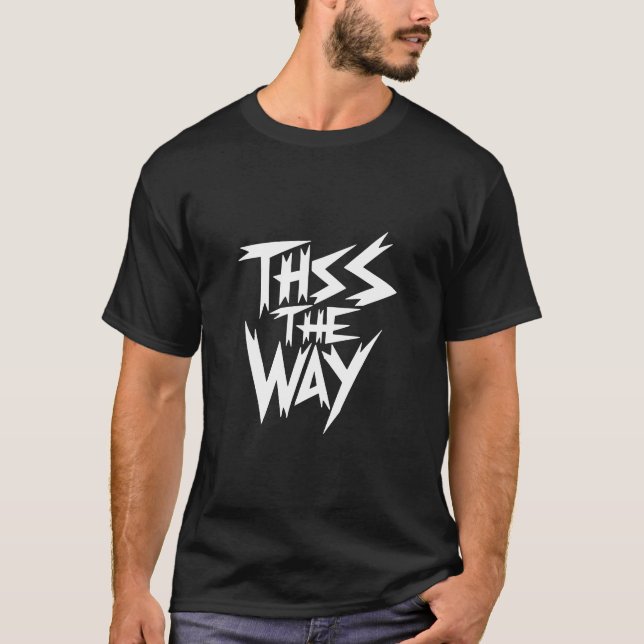 This is the way sci-fi movie t-shirt (Front)
