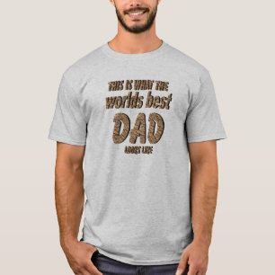This is the worlds best DAD loks like T-Shirt
