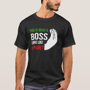 this is what a boss lokks like capiche Italy Vaffa T-Shirt