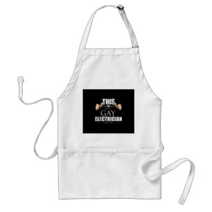 This Is What A Gay Electrician Looks Like LGBT Standard Apron