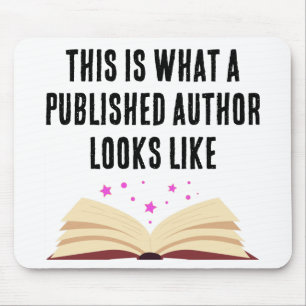This Is What a Published Author Looks Like Mouse P Mat