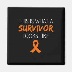 This Is What A Survivor Looks Like Leukaemia Aware Magnet