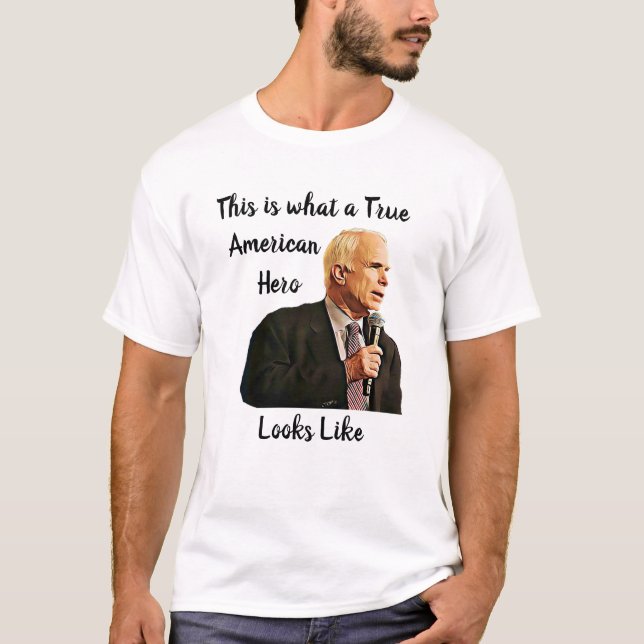 This is what a True American Hero Looks Like T-Shirt (Front)