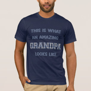 This Is What an Amazing Grandpa Looks Like Plaid T-Shirt