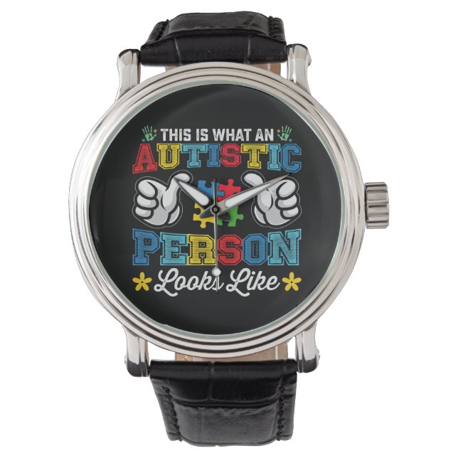 This Is What An Autistic Person Looks Like Autism Watch (Front)