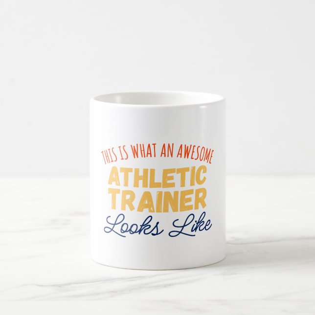 This Is What An Awesome Athletic Trainer Coffee Mug (Center)