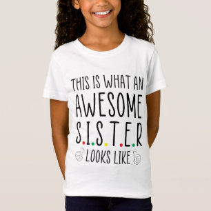 This Is What An Awesome Big Sister Pregnancy T-Shirt
