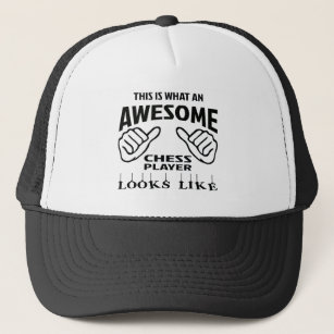 This is what an awesome Chess player looks like Trucker Hat