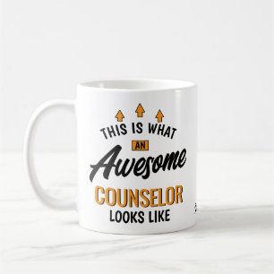 This is What an Awesome Counsellor Looks Like Coffee Mug