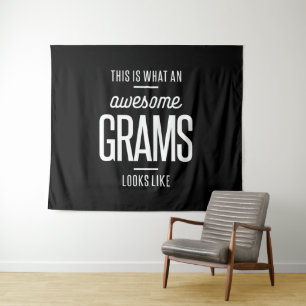 This Is What an Awesome Grams Looks Like Tapestry