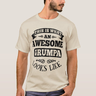 This Is What An Awesome Grumpa Looks Like T-Shirt