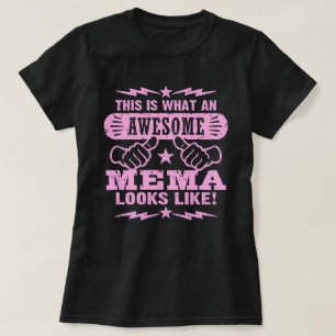 This Is What An Awesome Mema Looks Like T-Shirt