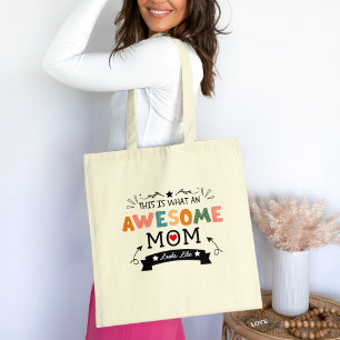 This is What an Awesome Mum looks like Mothers Day Tote Bag