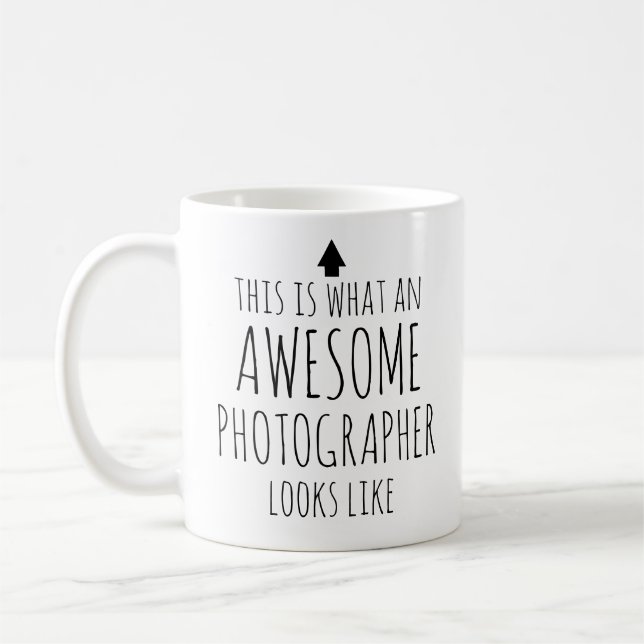 This is What an Awesome Photographer Looks Like Coffee Mug (Left)