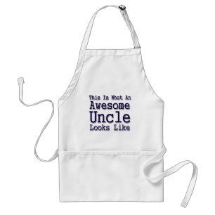 This Is What An Awesome Uncle Looks Like Standard Apron
