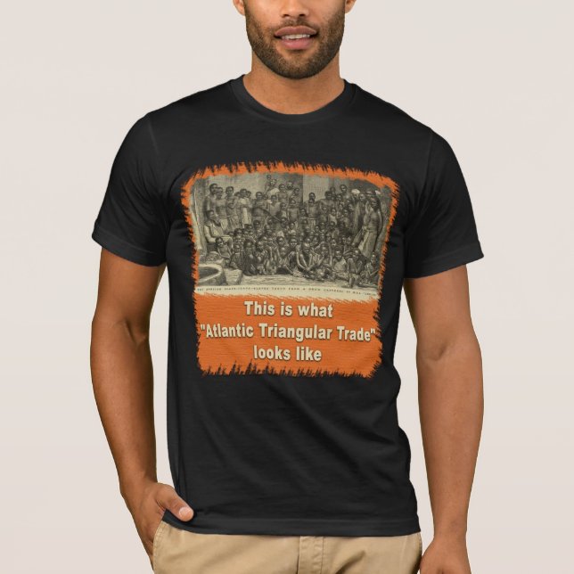 This is What Atlantic Triangular Trade Looks Like T-Shirt (Front)