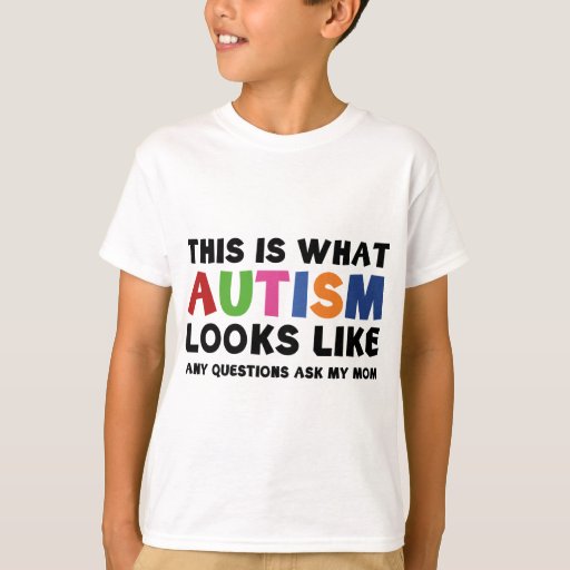 Image of This Is What Autism Looks Like T-shirt