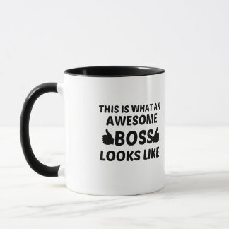 THIS IS WHAT LOOKS LIKE AWESOME BOSS MUG