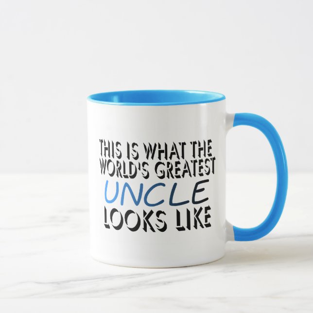 This Is What The World's Greatest Uncle (2) Mug (Right)